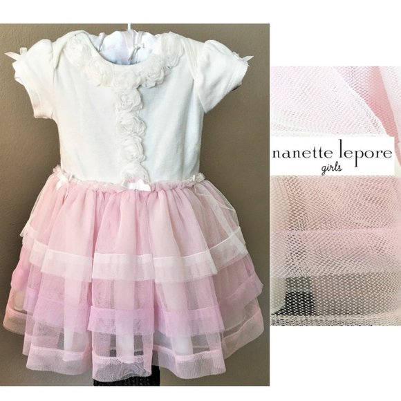 NANETTE LEPORE Tutu Onesie Dress  3-6M - Picture 1 of 13